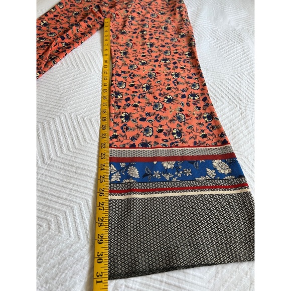 Top Shop - size 6 - High Waisted Floral Print Pants - Picture 3 of 14